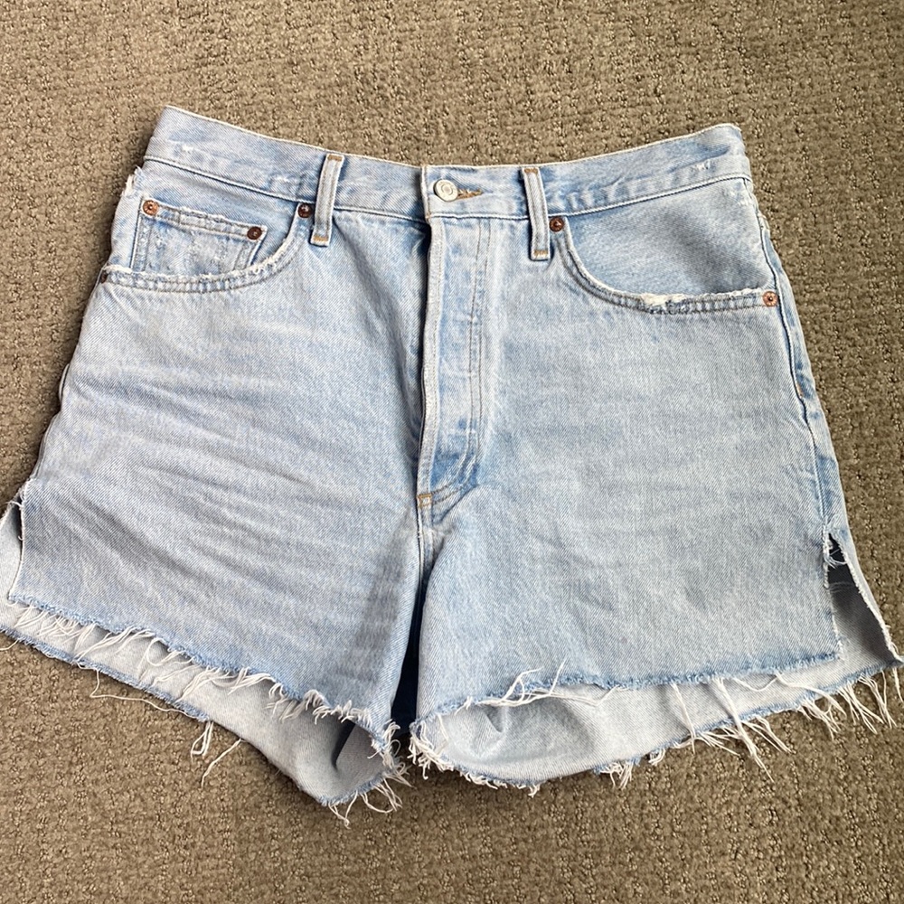 Agolde Dee Shorts - Jinx wash